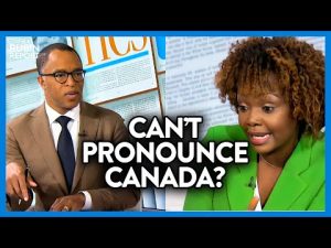 Read more about the article Watch MSNBC Host Struggle to Ignore WH Press Sec. Mispronouncing Canada | DM CLIPS | Rubin Report