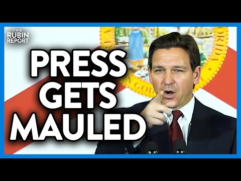 You are currently viewing Reporter Instantly Regrets Pushing a Narrative as DeSantis Fact Checks Him | DM CLIPS | Rubin Report