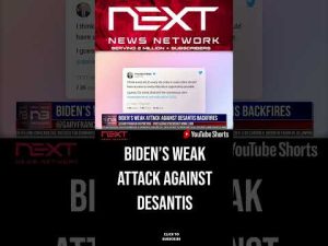 Read more about the article Biden’s Weak Attack against DeSantis Backfires #shorts