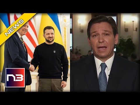 You are currently viewing DeSantis Turns to the Camera, Attacks Biden’s Ukraine Policy with 2 SCORCHING Words