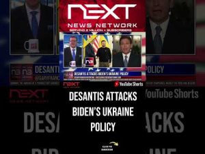 Read more about the article DeSantis Attacks Biden’s Ukraine Policy #shorts