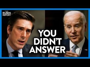 Read more about the article Reporter Refuses to Let Biden Avoid This Question | DM CLIPS | Rubin Report