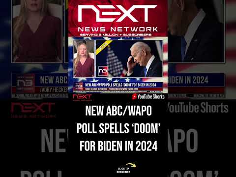 You are currently viewing New ABC/WaPo Poll Spells ‘DOOM’ for Biden in 2024 #shorts