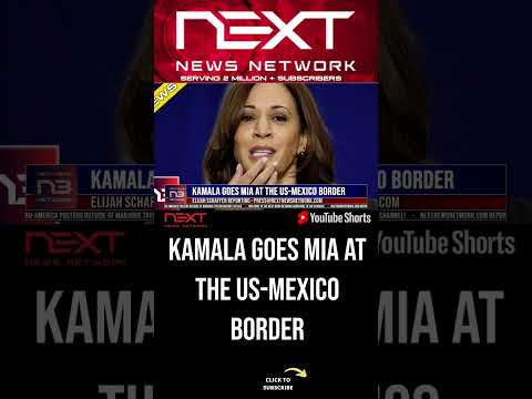 You are currently viewing Kamala Goes MIA at the US-Mexico Border #shorts