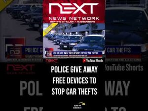 Read more about the article Police Give Away Free Devices To Stop Car Thefts #shorts