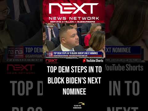 You are currently viewing Top Dem Steps In To Block Biden’s Next Nominee #shorts