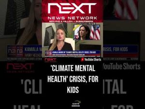 Read more about the article Kamala Warns Of ‘Climate Mental Health’ Crisis, For Kids #shorts