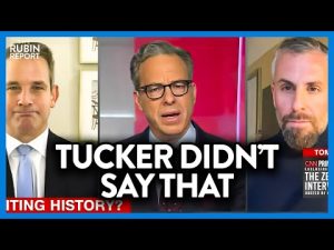 Read more about the article CNN Host Makes Up What Tucker Said to Attack Him | DM CLIPS | Rubin Report