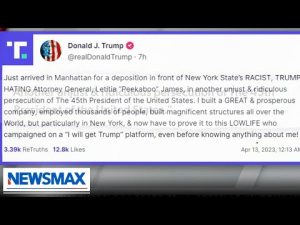 Read more about the article REPORT: Fmr. President Trump back in NYC for deposition