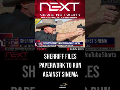 You are currently viewing Sherriff Files Paperwork to Run Against Sinema #shorts