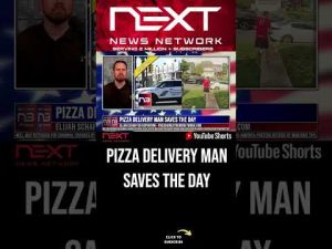 Read more about the article Pizza Delivery Man Saves the Day #shorts