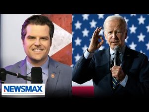 Read more about the article Rep. Gaetz: ‘Biden whispering over some stock footage’ was not inspirational