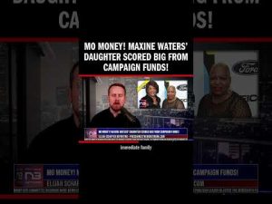 Read more about the article MO MONEY! Maxine Waters’ Daughter Scored Big From Campaign Funds!