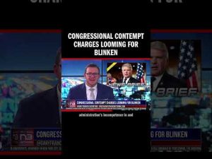 Read more about the article Congressional Contempt Charges Looming for Blinken