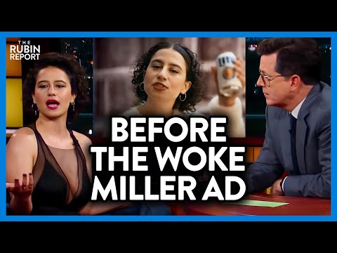 You are currently viewing Unearthed Colbert Appearance Shows Woke Miller Lite Ad Star Being Racist | DM CLIPS | Rubin Report