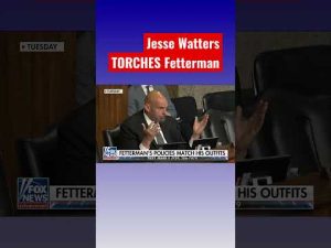 Read more about the article Jesse Watters: Fetterman is a sloppy prop! #shorts