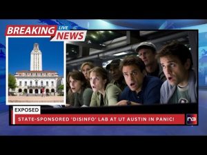 Read more about the article Unmasked: UT Austin’s Disinfo Lab Scandal Sparks Widespread Panic!