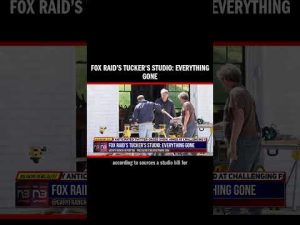 Read more about the article FOX Raid’s Tucker’s Studio: EVERYTHING GONE