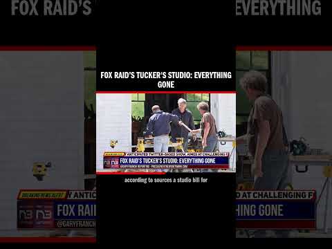 You are currently viewing FOX Raid’s Tucker’s Studio: EVERYTHING GONE