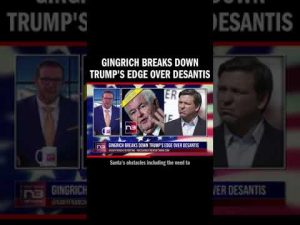 Read more about the article Gingrich Breaks DOWN Trump’s Edge Over DeSantis