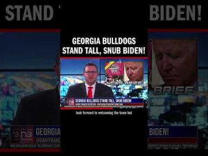 Read more about the article Georgia Bulldogs Stand Tall, SNUB Biden!