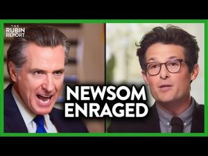 Read more about the article Watch Host’s Face as Newsom Justifies Criminal Charges for DeSantis | ROUNDTABLE | Rubin Report