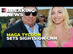 Read more about the article BREAKING: MAGA Billionaire Declares War on CNN: Plotting Hostile Takeover!