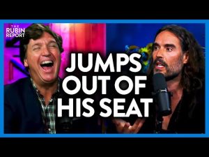 Read more about the article Russell Brand Gets Tucker Carlson to Jump Out of His Seat w/ This Insight | DM CLIPS | Rubin Report