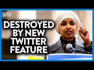 Read more about the article Ilhan Omar Exposed as Liar by New Twitter Feature | DM CLIPS | Rubin Report