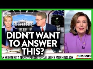 Read more about the article Watch Nancy Pelosi Get Awkward When Asked About Joe Biden’s Age Problem | ROUNDTABLE | Rubin Report