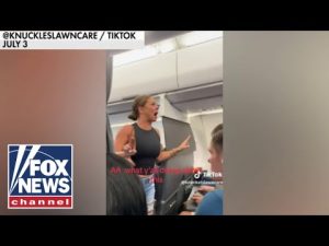 Read more about the article Identity of enraged American Airlines passenger behind ‘that motherf****’ revealed