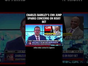 Read more about the article Charles Barkley’s CNN Jump Sparks Concerns on Risky Bet