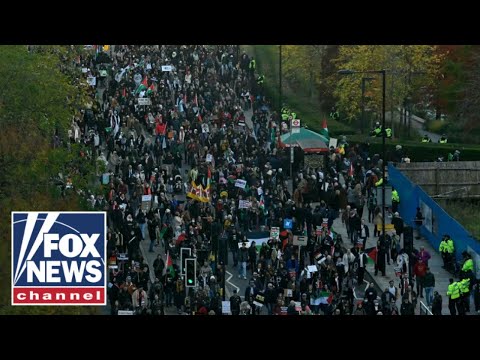 You are currently viewing ‘SHOCKING’: Anti-Israel protests flood New York City and London streets