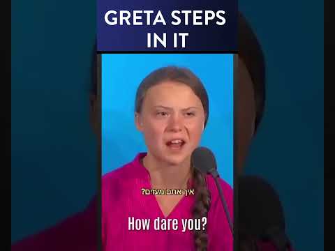 You are currently viewing Greta Thunberg Has Her Own Words Used to Destroy Her In Powerful Clip #Shorts