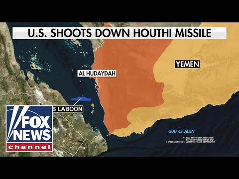 You are currently viewing US shoots down Houthi missile targeting warship