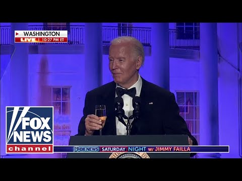 You are currently viewing Biden dunks on himself, Trump at White House Correspondents’ Dinner