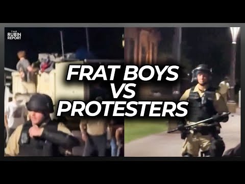You are currently viewing Finally, Frat Boys Help Throw Protester Encampment in the Trash