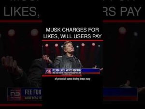 Read more about the article Elon Musk introduces fees for liking and replying on X to deter bots, risking user growth and platfo