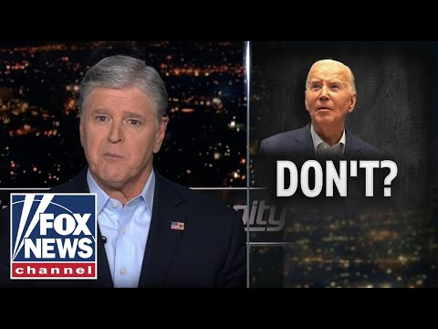 You are currently viewing Sean Hannity: The world has no respect for Biden