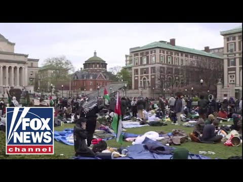 You are currently viewing ‘LIBERATED ZONE’: Columbia students hold Gaza protest on campus lawn