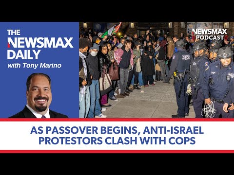 You are currently viewing Anti-Israel protestors clash with cops | The NEWSMAX Daily (04/23/24)