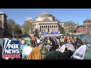 Read more about the article Columbia negotiating with anti-Israel protesters as they refuse to vacate