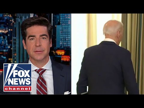 You are currently viewing Jesse Watters: Biden ran away from the podium