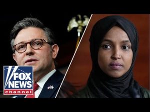 Read more about the article Mike Johnson torches ‘absurd’ criticism from Ilhan Omar