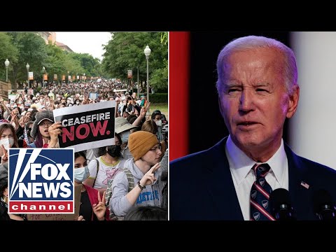 You are currently viewing Biden under fire for silence as anti-Israel protests rage: ‘Where is he?’