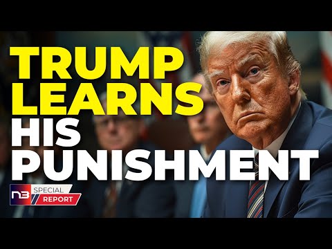 You are currently viewing Trump Learns His Punishment From Hateful Judge!