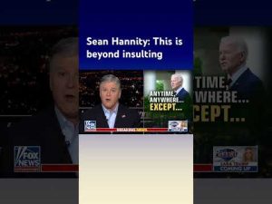 Read more about the article Sean Hannity: The media mob knows Trump won’t bow at their altar #shorts