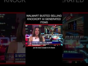 Read more about the article Walmart BUSTED Selling Knockoff AI Generated Items