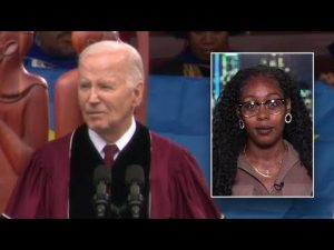 Read more about the article ‘TONE DEAF’: President Biden tells Black graduates America doesn’t love you back