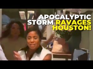 Read more about the article Apocalyptic Storm Hits Houston Downtown Massive Destruction Caught On Camera